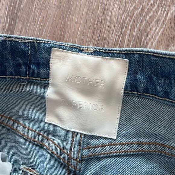 MOTHER superior the fly cut tomcat roller jean in crashing - Picture 6 of 13